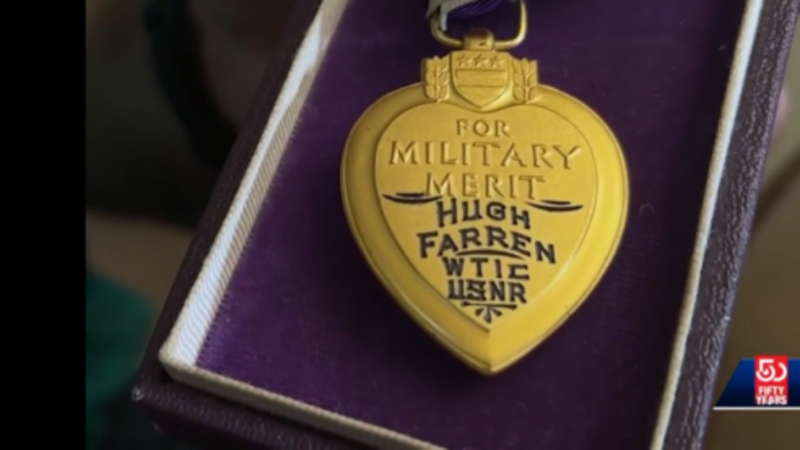 Prestigious Purple Heart military medal discovered in US returned to relatives in Donegal Prestigious Purple Heart military medal discovered in US returned to relatives in Donegal