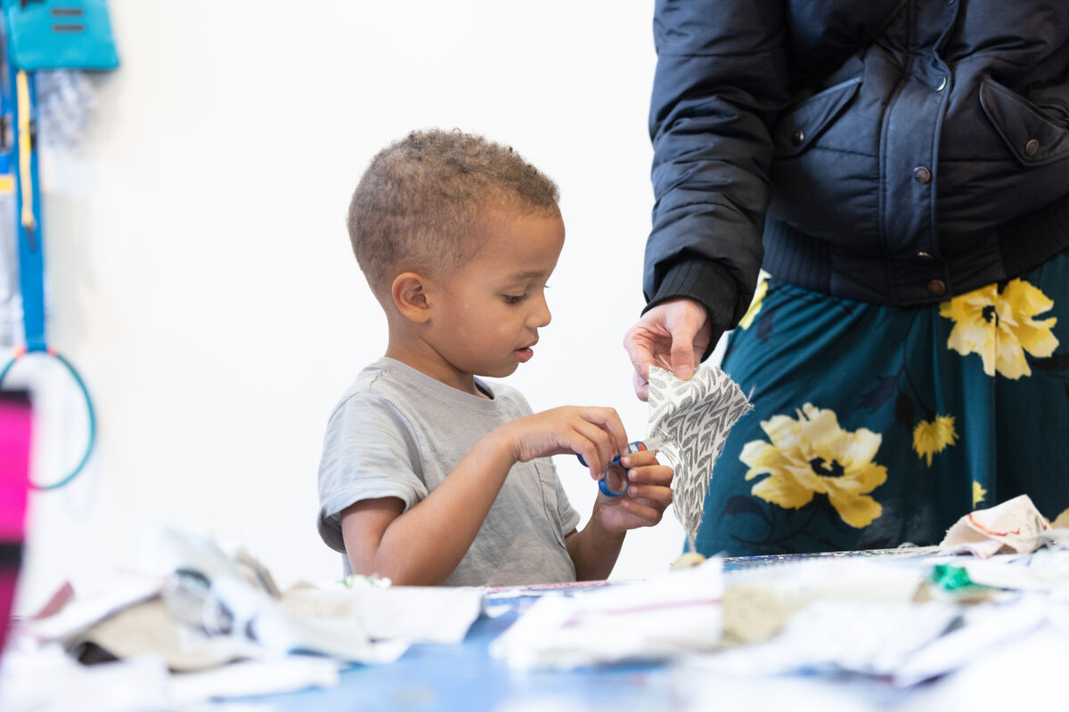 Felix Williamson Sinalo from Mahon enjoying a family arts and crafts event at The Glucksman Gallery for Cork City Culture Night presented by Cork City Council. Photo Darragh Kane Felix Williamson Sinalo from Mahon enjoying a family arts and crafts event at The Glucksman Gallery for Cork City Culture Night presented by Cork City Council. Photo Darragh Kane
