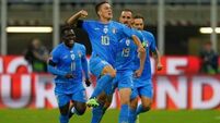 Toothless England relegated from Nations League after defeat in Italy