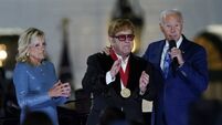 Elton John gives White House performance for US president and ‘history makers’