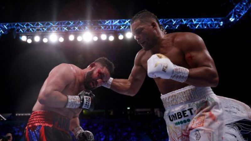 Joe Joyce stops Joseph Parker in 11th round to win WBO interim heavyweight title Joe Joyce stops Joseph Parker in 11th round to win WBO interim heavyweight title