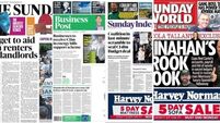 What the papers say: Sunday's front pages