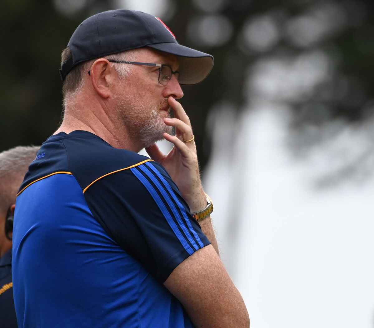 St Finbarrs's manager Paul O'Keeffe against Carrigaline during the Bon Secours Cork premier SFC at Pairc Ui Rinn. Picture; Eddie O'Hare St Finbarrs's manager Paul O'Keeffe against Carrigaline during the Bon Secours Cork premier SFC at Pairc Ui Rinn. Picture; Eddie O'Hare