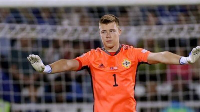 Bailey Peacock-Farrell’s Northern Ireland spot uncertain despite Kosovo heroics