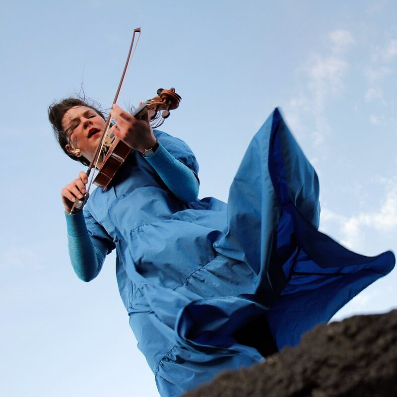 Clare Sands: Among the new talent performing. Clare Sands: Among the new talent performing.