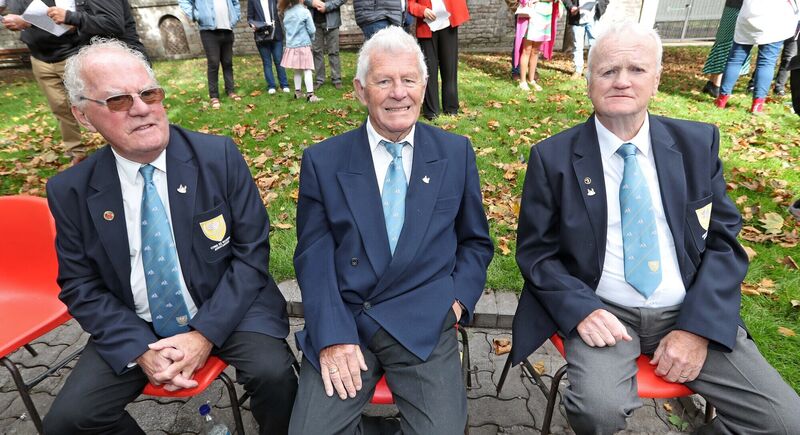 Derry McCarthy, Michael O'Sullivan and Tony Flanigan, all Cork Ex Boxers Association.