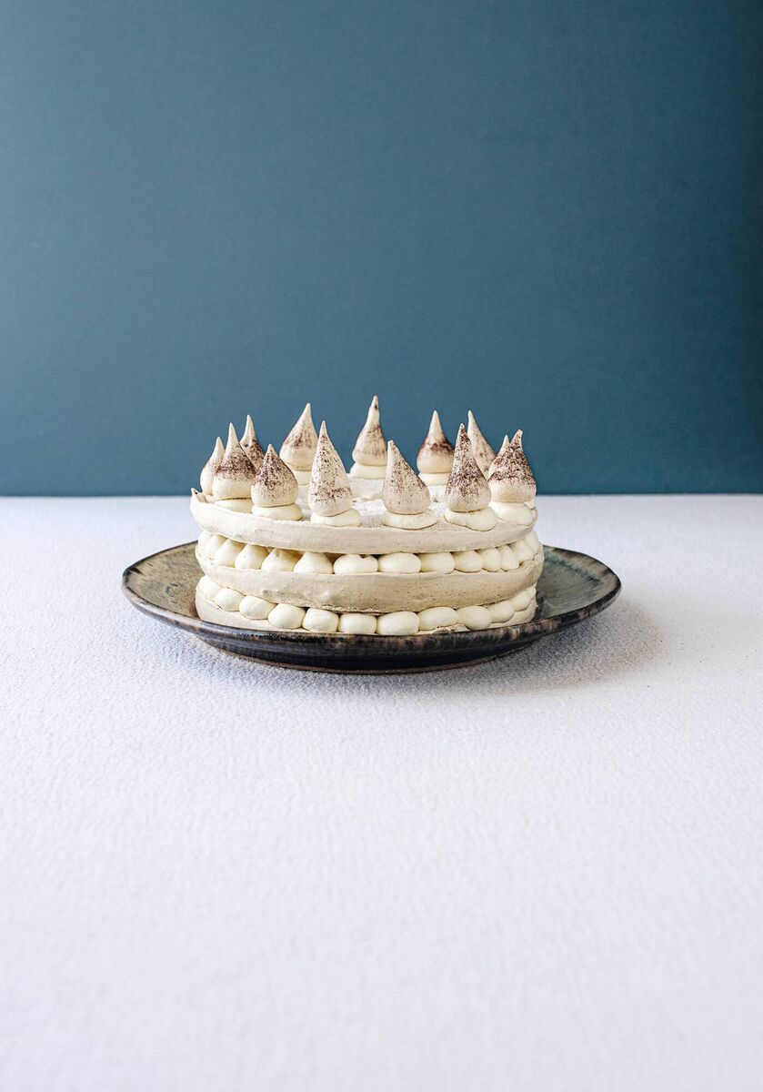 Irish Coffee Meringue Gâteau from Ballymaloe Desserts by JR Ryall. Picture: Cliodhna Prendergast