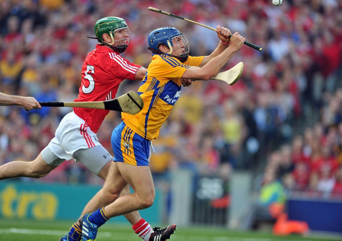 Clare's Shane O'Donnell scores against Cork in the All Ireland SHC final replay at Croke Park /Picture: Eddie O'Hare