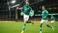 Ireland beat Armenia as match ends with dramatic penalty and two red cards