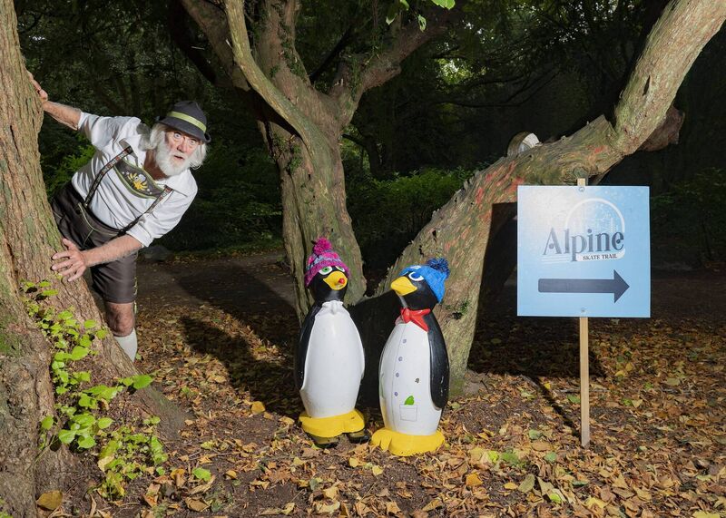 After an absence due to Covid in 2020, the team decided to change the Ice-Skating concept in Cork to an Alpine Skate Trail which proved to be a massive hit with the public at the end of 2021. Photography By Gerard McCarthy. After an absence due to Covid in 2020, the team decided to change the Ice-Skating concept in Cork to an Alpine Skate Trail which proved to be a massive hit with the public at the end of 2021. Photography By Gerard McCarthy.