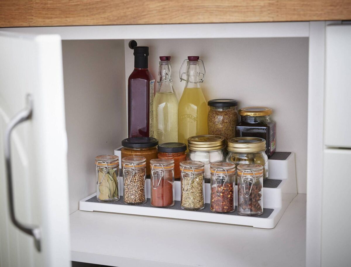 “The main things I’m looking for are how can we best make use of the space? It’s often the case when you go into a kitchen or closet, you shove stuff into cupboards and hope for the best.”