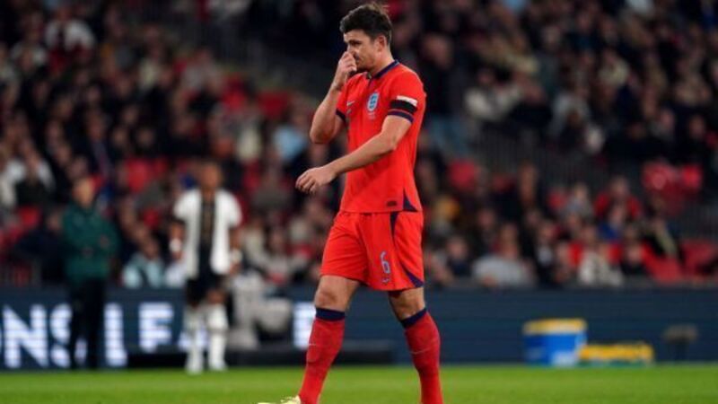 Harry Maguire to miss Manchester derby through injury Harry Maguire to miss Manchester derby through injury