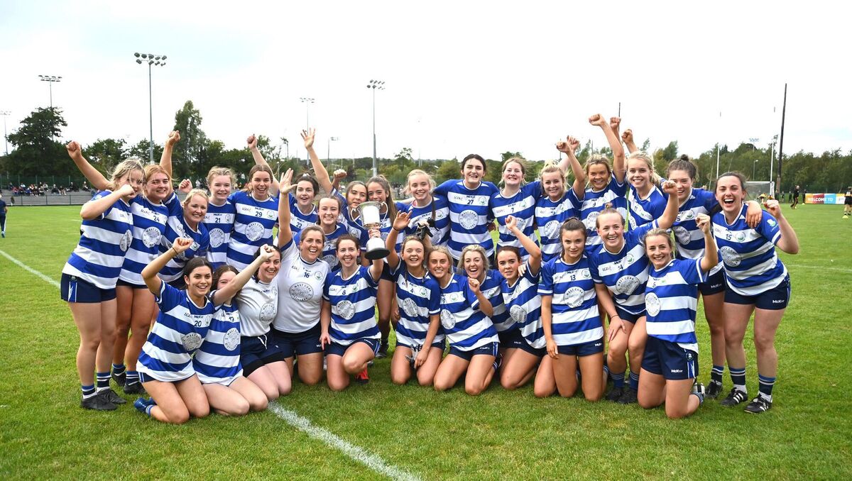 Celebrations for Castlehaven after their win against Glanmire. Picture: Larry Cummins. Celebrations for Castlehaven after their win against Glanmire. Picture: Larry Cummins.