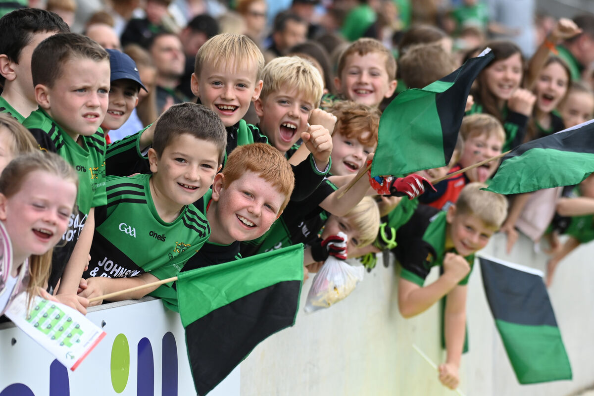 Nemo Rangers supporters celebrate after defeating Ballincollig. Picture: Eddie O'Hare Nemo Rangers supporters celebrate after defeating Ballincollig. Picture: Eddie O'Hare