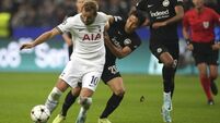 Tottenham held to goalless draw by Eintracht Frankfurt