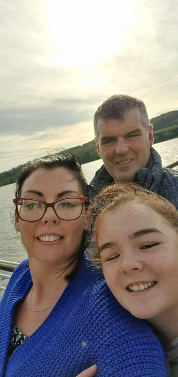 Tim O'Driscoll with his partner Caroline and stepdaughter Ellie. The Ballincollig man is planning to pay back the Gavin Glynn Foundation-who played a part in funding Ellie's cancer treatment with the Pedal to the Peaks fundraiser. The event will see Tim travel more than 1100km by cycling and climbing the highest peak in each province of Ireland this week. Tim O'Driscoll with his partner Caroline and stepdaughter Ellie. The Ballincollig man is planning to pay back the Gavin Glynn Foundation-who played a part in funding Ellie's cancer treatment with the Pedal to the Peaks fundraiser. The event will see Tim travel more than 1100km by cycling and climbing the highest peak in each province of Ireland this week.