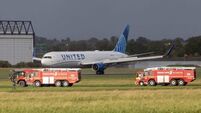 United Airlines flight makes emergency landing at Shannon after suspected fuel leak