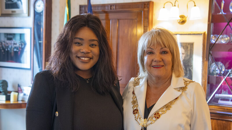 First Irish black woman to be called to the bar honoured at Cork City Hall First Irish black woman to be called to the bar honoured at Cork City Hall
