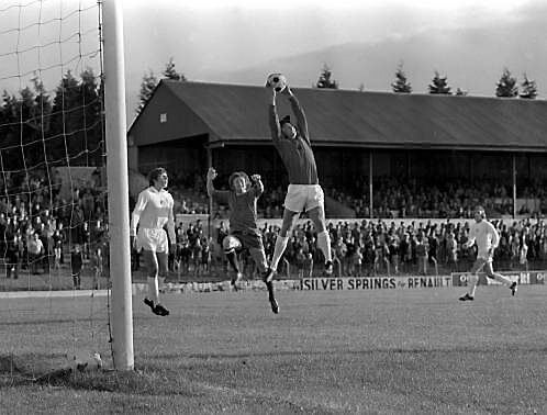 Hull City v Cork Hibernians in a friendly at Flower Lodge in 1973