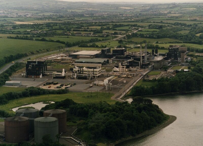 The Pfizer Plant at Ringskiddy. The Pfizer Plant at Ringskiddy.