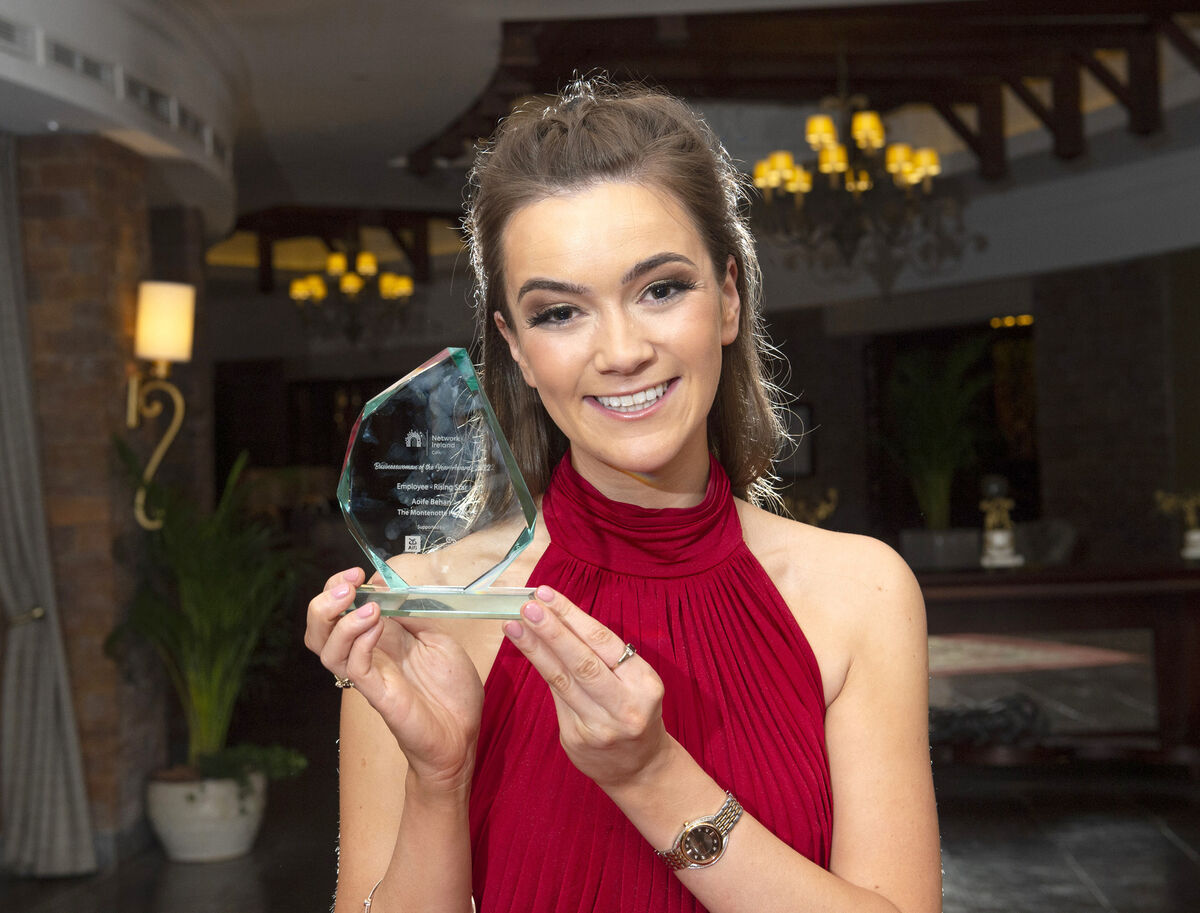 Aoife Behan- The Montenotte Hotel a member of Network Cork who won a national awards at the Network Ireland Women in Business awards. Picture: Gerard McCarthy