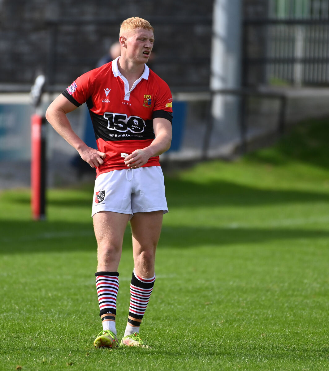 UCC's Sean Condon on the score sheet against City of Armagh. Picture: Eddie O'Hare