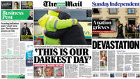 What the papers say: Sunday's front pages