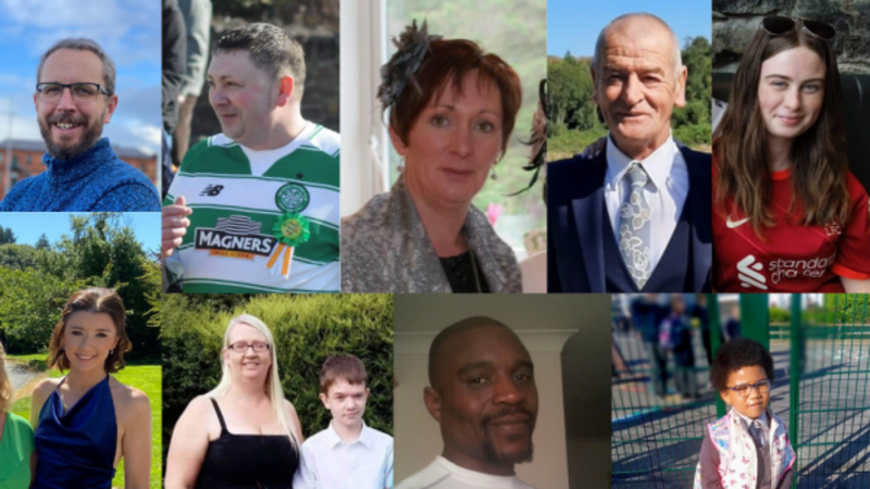 Donegal explosion victims: Five-year-old girl and her father among 10 dead
