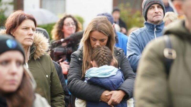 Donegal explosion: Vigils take place in memory of Creeslough victims