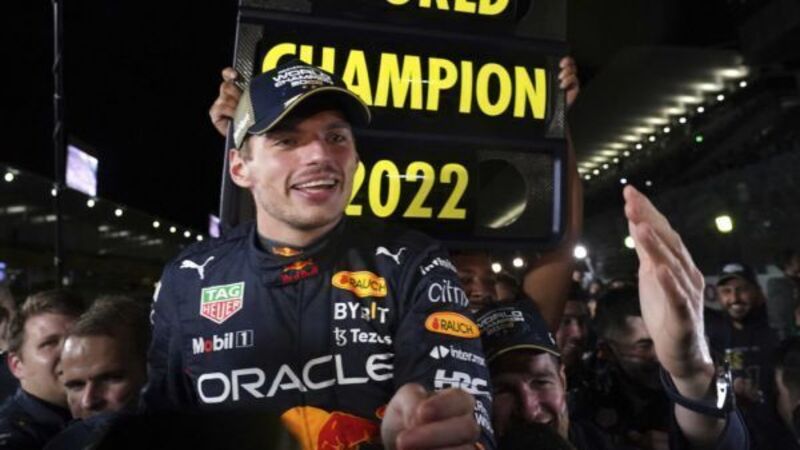 Max Verstappen claims second drivers’ championship amid chaotic scenes in Japan