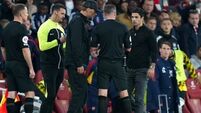FA awaiting referee’s report on Arsenal-Liverpool flashpoint