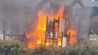 Dublin community angered by fire at children's playground