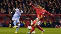 Stunning Ashley Young equaliser earns Aston Villa point at Nottingham Forest