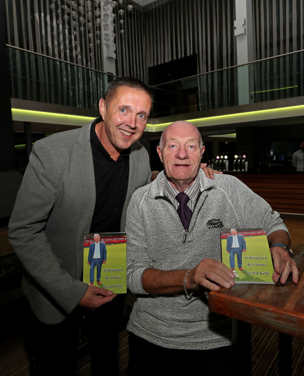 Ray Murphy with Charlie Saville at the Rochestown Park Hotel. Picture: Jim Coughlan. Ray Murphy with Charlie Saville at the Rochestown Park Hotel. Picture: Jim Coughlan.