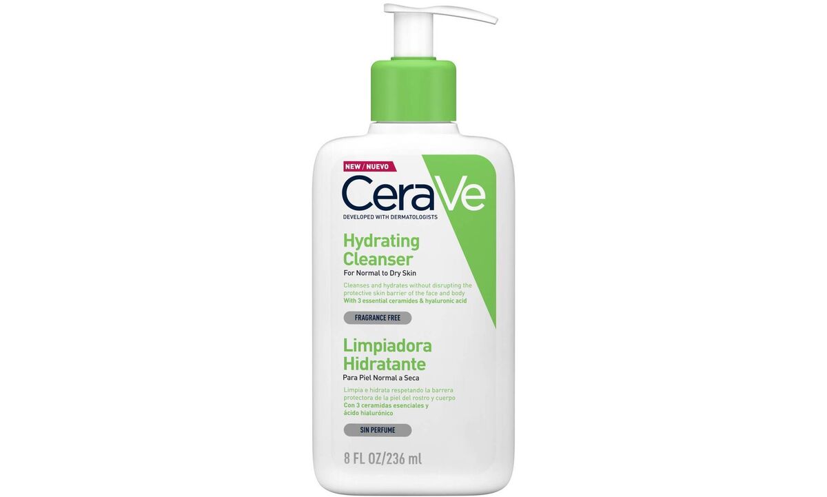 CeraVe Hydrating Cleanser for Normal to Dry Skin. CeraVe Hydrating Cleanser for Normal to Dry Skin.