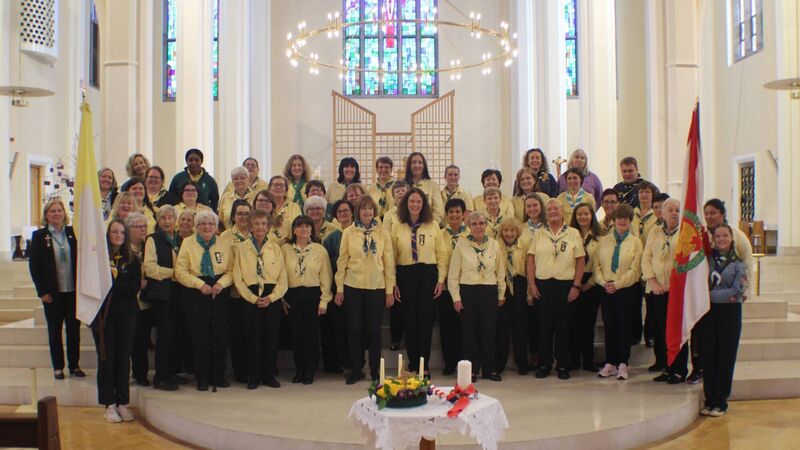 From a 7 year old Brigin to Chief Commissioner of the Catholic Girl Guides