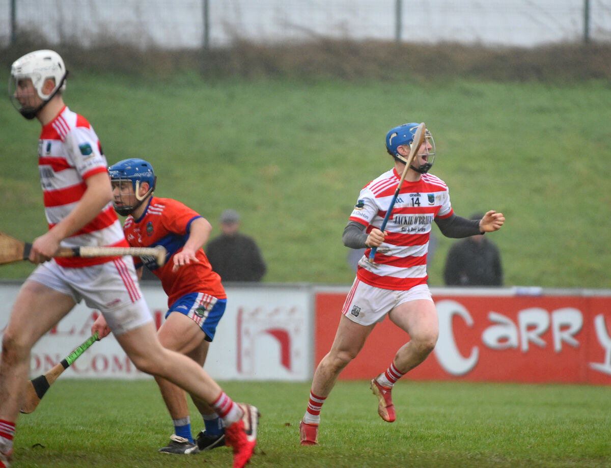 Sean O'Sullivan after scoring a goal last season. Picture: Larry Cummins