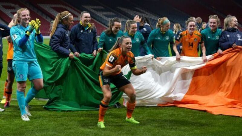 UEFA opens investigation over chant following Ireland Women’s World Cup play-off UEFA opens investigation over chant following Ireland Women’s World Cup play-off