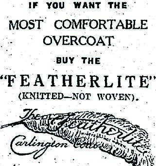 Ad in the Echo on October 14, 1922
