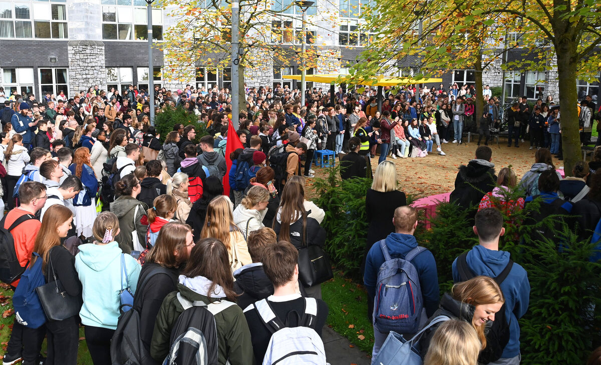 “It was manic. It’s been a while since I’ve seen something like that done by students because the crowds were incredible.” “It was manic. It’s been a while since I’ve seen something like that done by students because the crowds were incredible.”