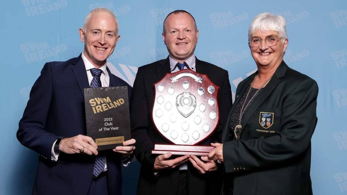 Dolphin Swimming Club selected as Swim Ireland's Club of the Year