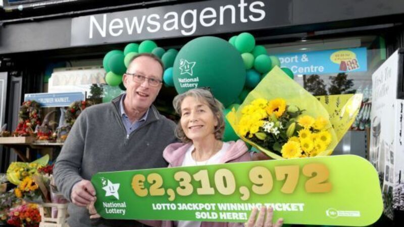 Wednesday's €2.3m winning lotto ticket sold in Dublin