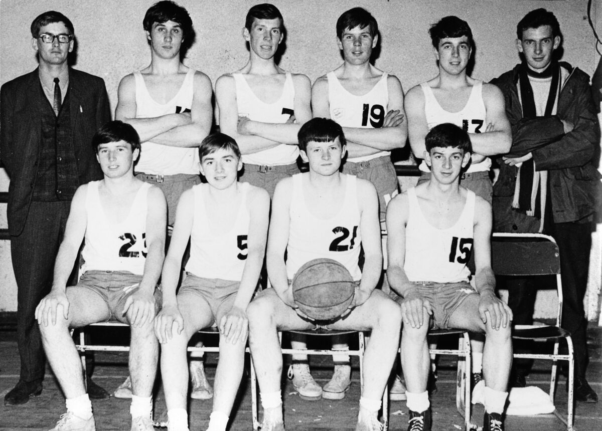 Blues Demons team in 1968. Back: Jim Dineen, Donal Buckley, Sean O’Sullivan, Brendan Kelleher, Aidan Horgan, Michael O’Sullivan Front: Barry Joyce, Peter Coughlan, Noel McCarthy, Noel McSweeney.