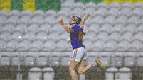 Conor Cahalane celebrates scoring a goal 16/10/2022