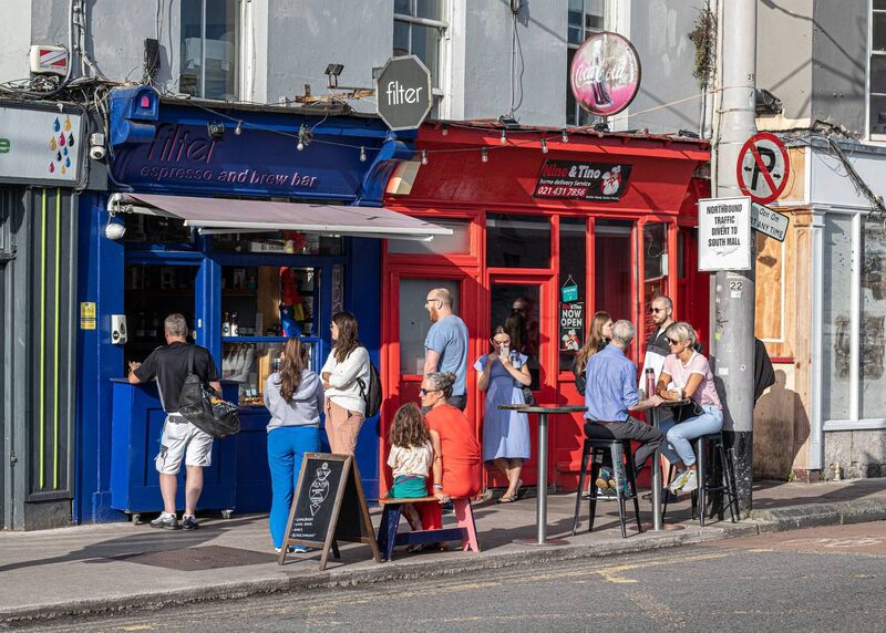 Early morning bustle at Filter cafe. Picture: Richard Gordon