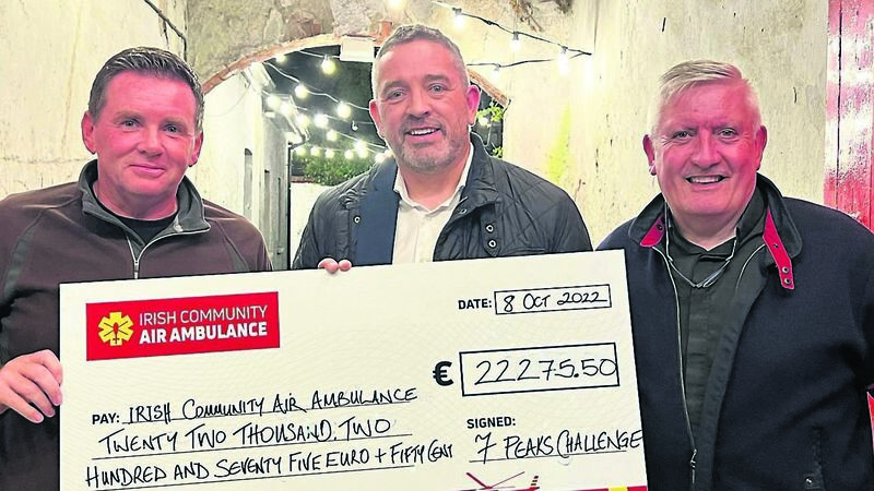 Cork Priest takes on Munster peaks to raise over €22,000 for Irish Community Air Ambulance