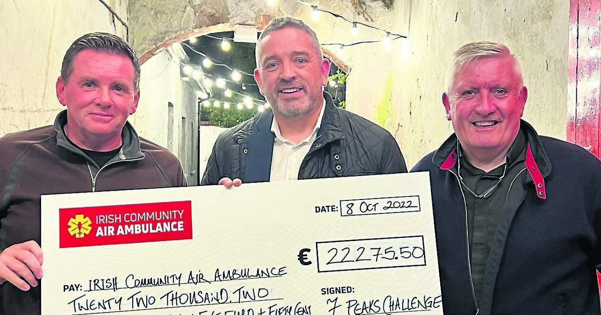 Cork Priest takes on Munster peaks to raise over €22,000 for Irish Community Air Ambulance - Vimarsana News