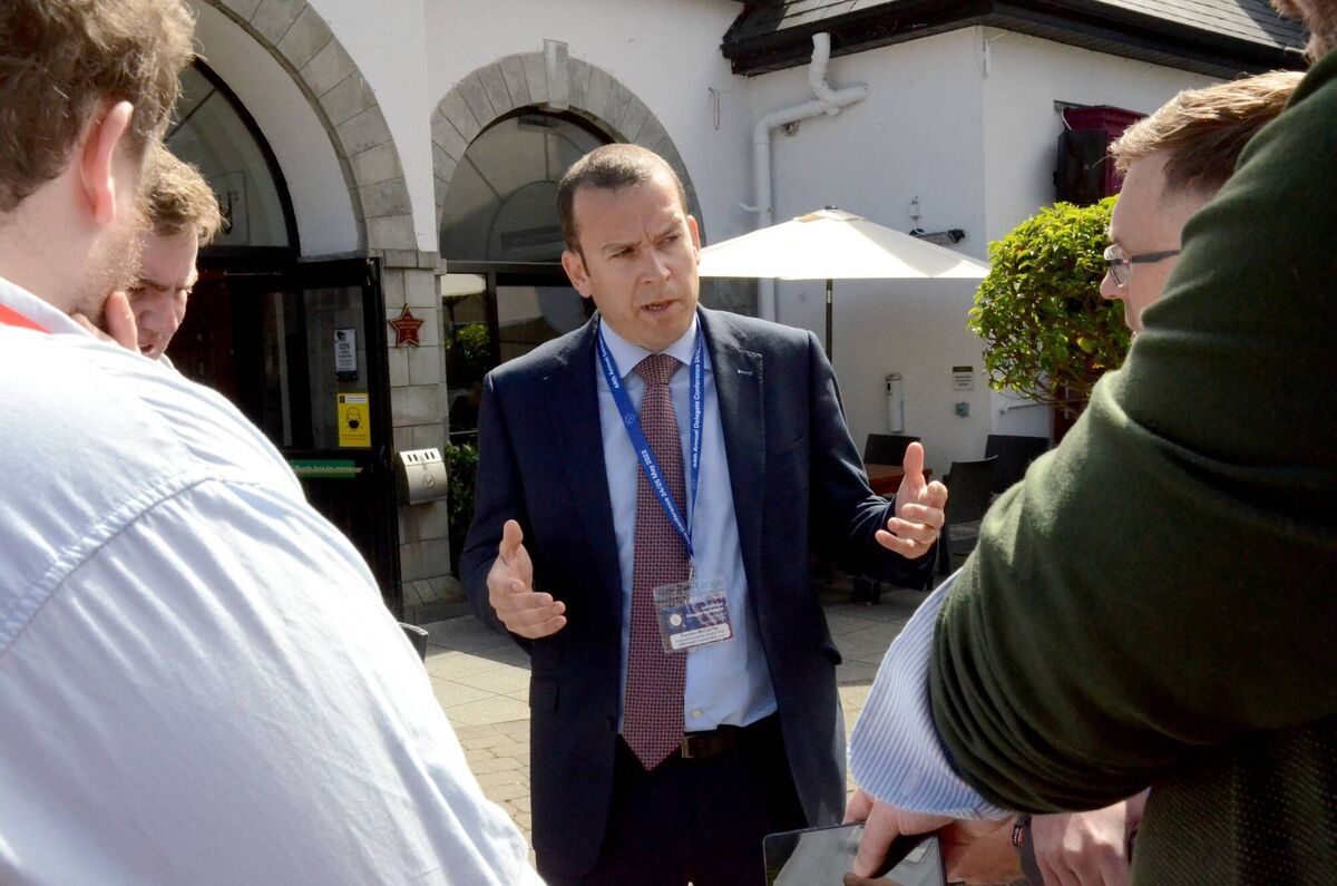 Garda Representative Association head Damien McCarthy. Pic Paul Mealey Garda Representative Association head Damien McCarthy. Pic Paul Mealey