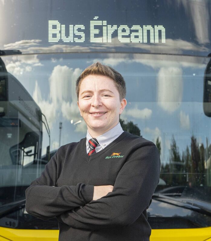 Bus Éireann Driver Siobháin O’Sullivan. Picture: Gerard McCarthy 