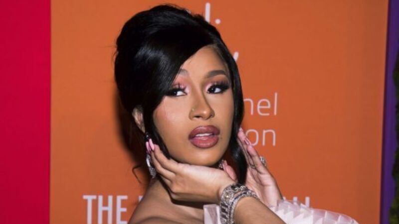 Cardi B accused of ‘humiliating’ man with suggestive cover art image